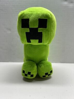 Minecraft Creeper Plush 9 Inch Green Stuffed Toy Mojang JINX Plushie